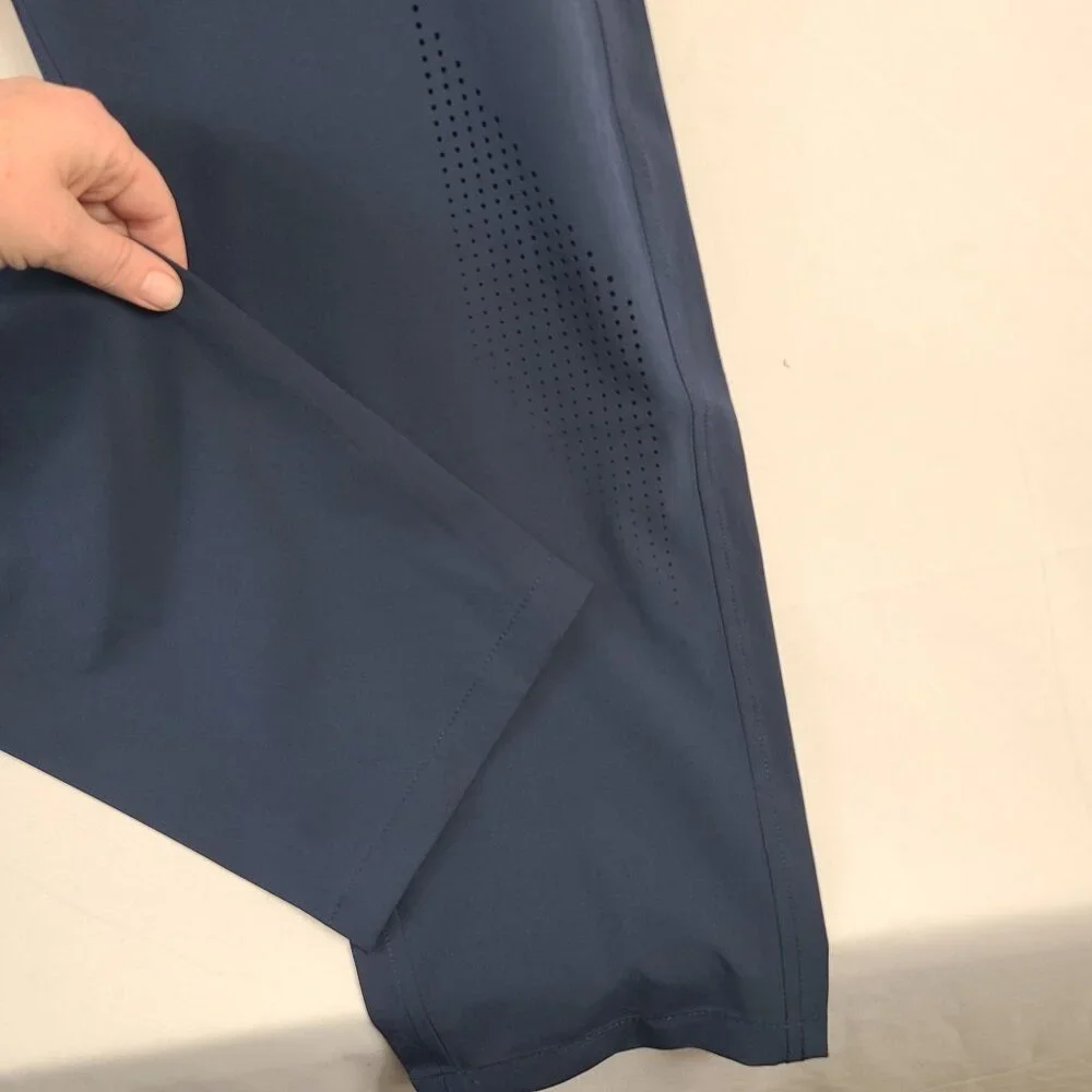 NWT No Limits Men's Sensory Friendly Moisture Wicking Stretch Pants Navy Sz XL